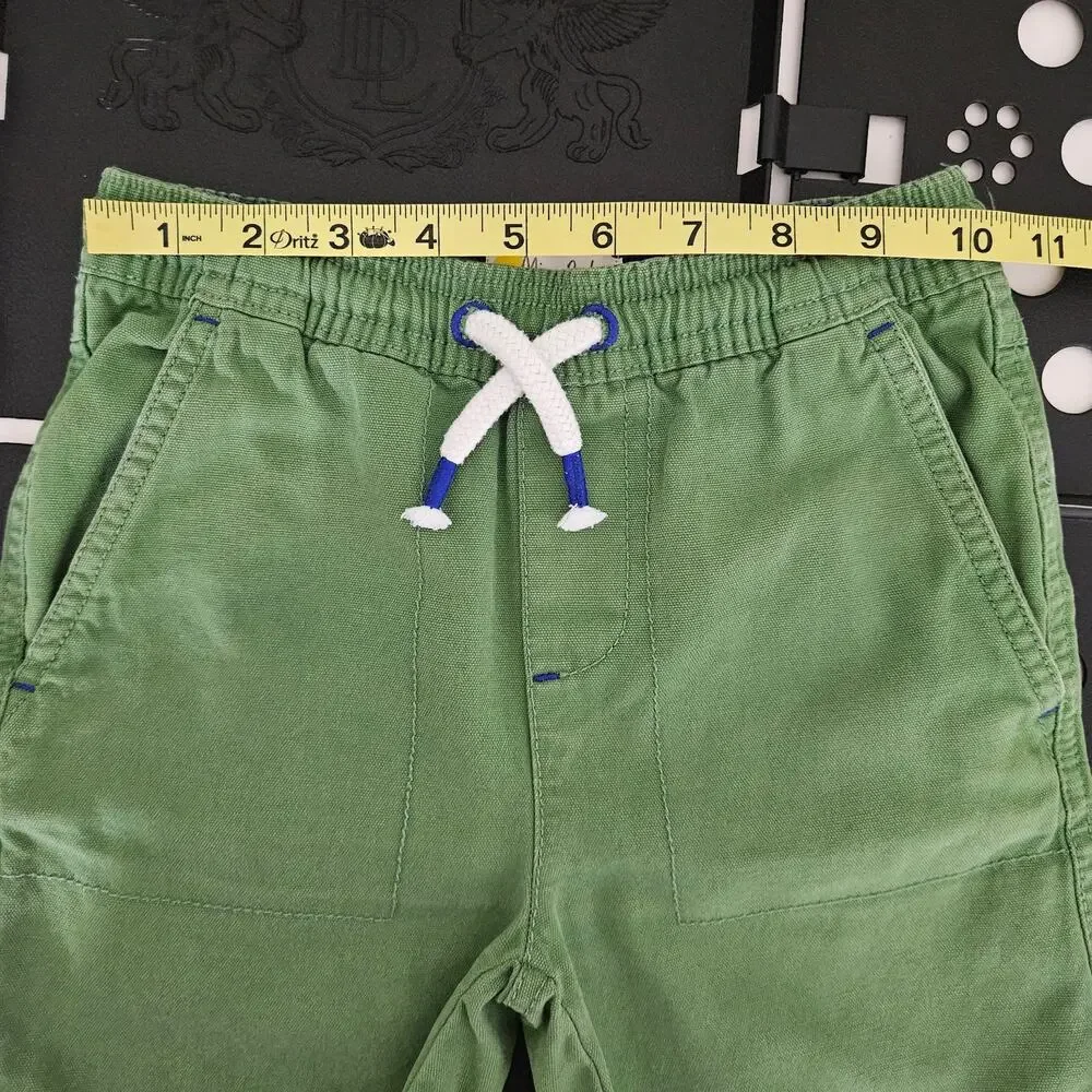 Mini Boden Skull Gray Tee T-Shirt Top Green‎ Shorts Bundle | Kid's 4-5
